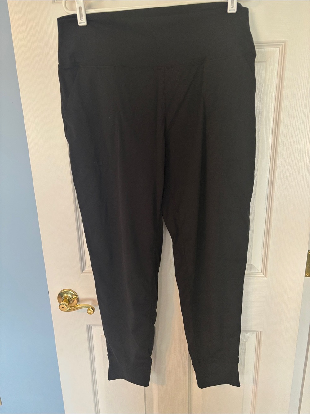 G Gradual Black High-Waist Joggers